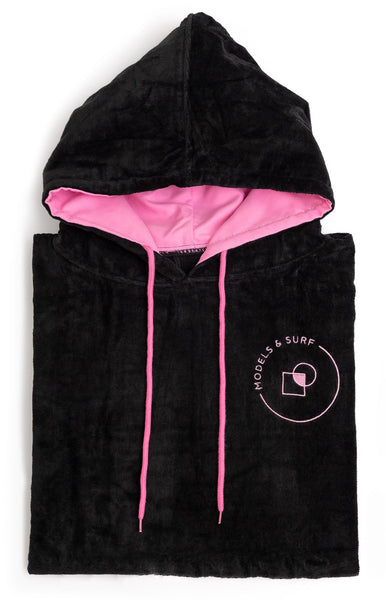 Load image into Gallery viewer, M&amp;S Hooded Surf Towel - Wetsuit Changing Poncho - Velvet / Terry Cotton
