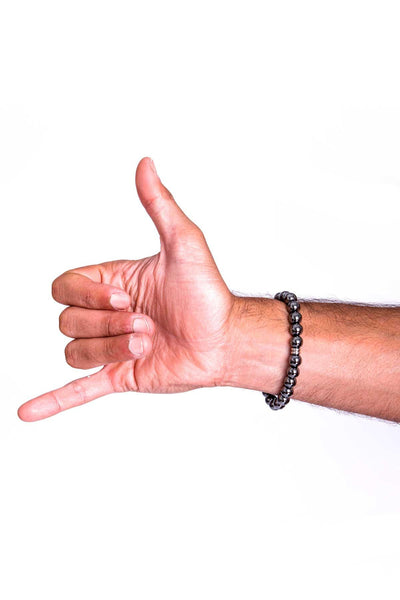 Load image into Gallery viewer, Silver Rock Bracelet - Models and Surf
 Load image into Gallery viewer, Silver Rock Bracelet - Models and Surf