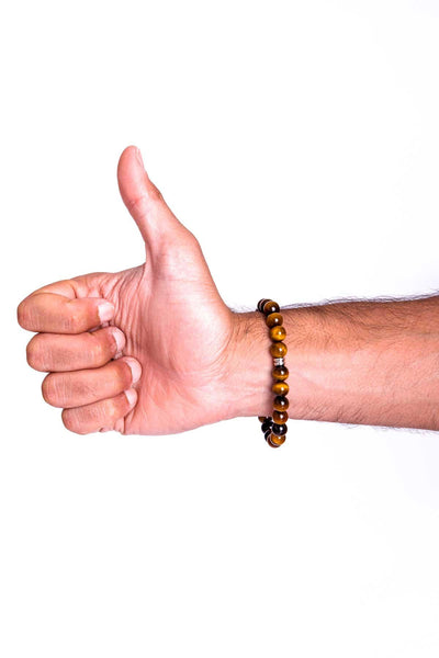 Load image into Gallery viewer, Tiger Tracks Bracelet - Models and Surf
 Load image into Gallery viewer, Tiger Tracks Bracelet - Models and Surf