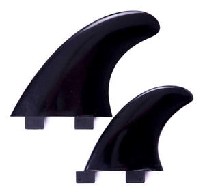 Plastic Surfboard Fins - The Basic - Quad / Plastic - Models and Surf