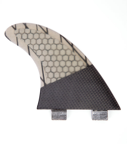 Load image into Gallery viewer, G3 FCS Fins Thruster - Kids Surfboard Fins - Carbon Fiber Fins Fins G3 Grey 2
 Load image into Gallery viewer, G3 FCS Fins Thruster - Kids Surfboard Fins - Carbon Fiber Fins Fins G3 Grey 2