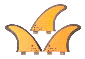 Surfboard Fins - Bari Sardo - Thruster / Carbon Fibre - Models and Surf