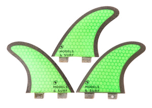 Surfboard Fins - Bari Sardo - Thruster / Carbon Fibre - Models and Surf