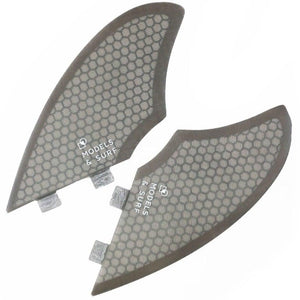 Surfboard Side Fins - The Batman - Twin Fins / Fibreglass - Models and Surf