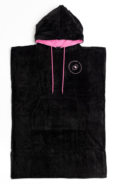 Load image into Gallery viewer, M&amp;S Hooded Surf Towel - Wetsuit Changing Poncho - Velvet / Terry Cotton
