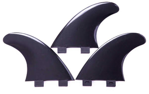 Plastic Surfboard Fins - The Basic - Thruster / Plastic - Models and Surf