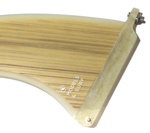 Longboard Fin - Bamboo Cruise - 10.0 - Models and Surf