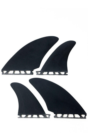 Quad Keel Twin Surfboard Fins - The Orca - Quad Twin Fins / Fibreglass - Models and Surf