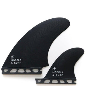 Compatible Future Twin Fins - The Upside Down - Twin Fins + Stabiliser - Models and Surf