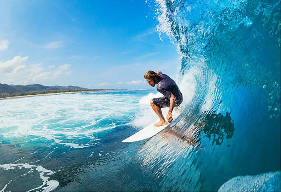 surf tips for beginners - tube riding