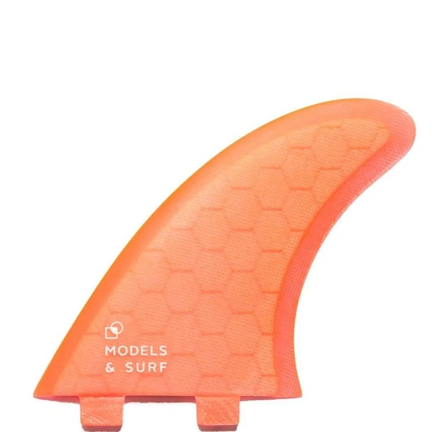 Surfboard Fins - The Twin Fluo - 2 + 1 / Honeycomb — original catalogue photograph